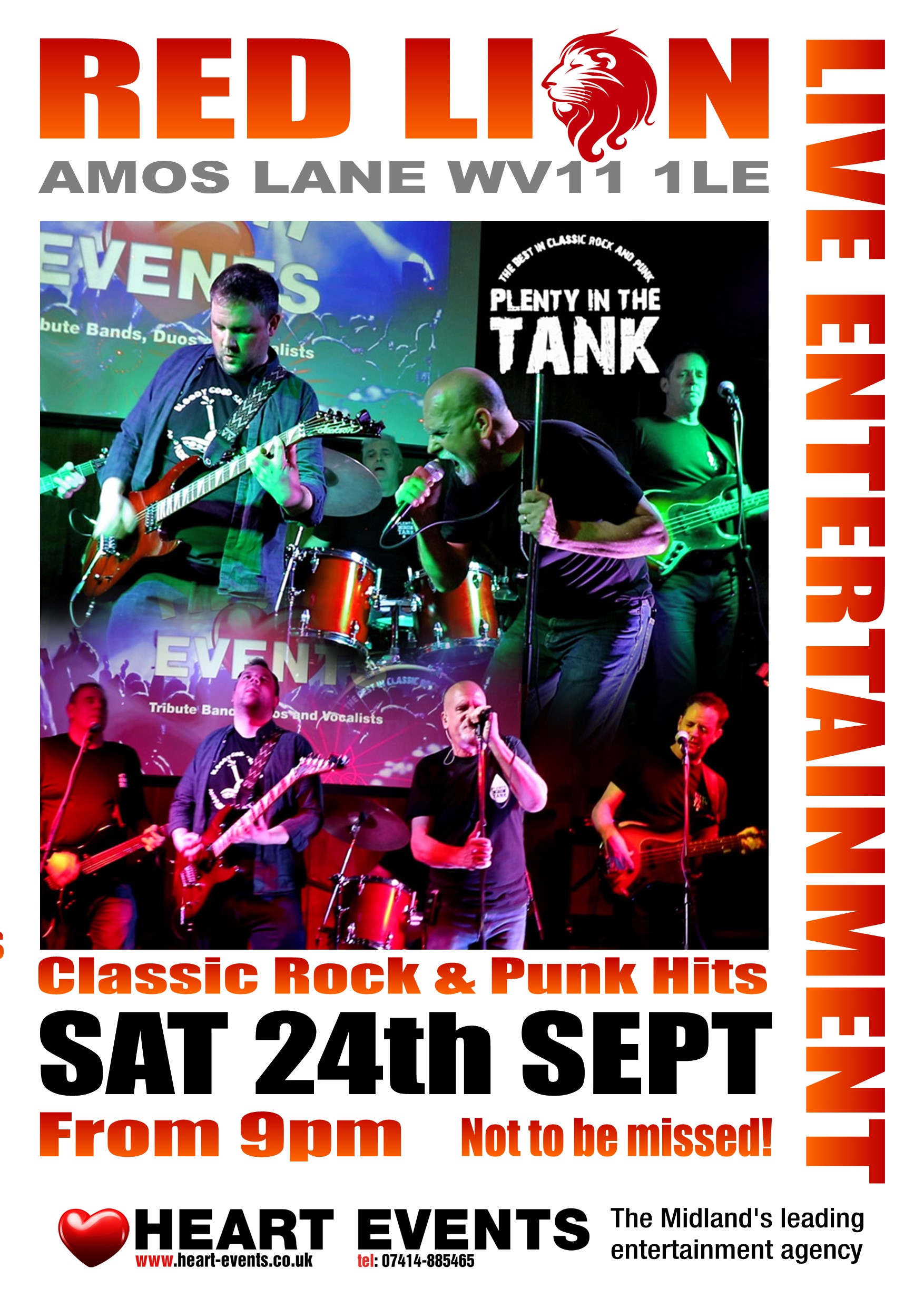 24 Sept Plenty Tank - The Red Lion EID3609