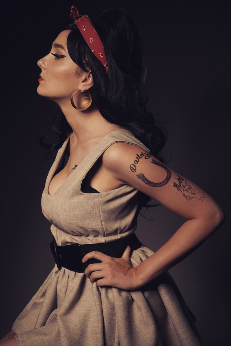 Amy Winehouse tribute - Darcie Edwards - Heart Events entertainment agency UK